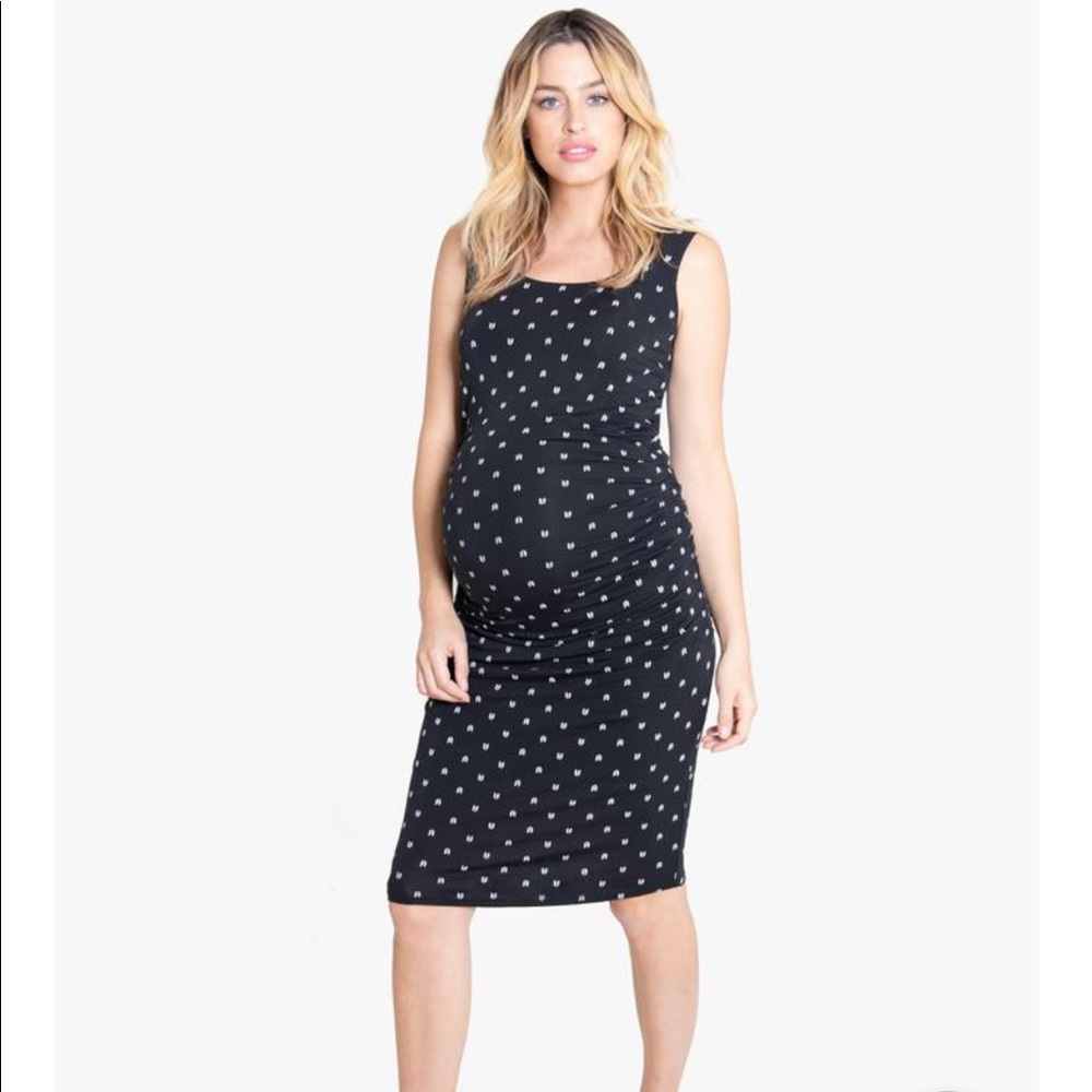 Ingrid & Isabel black arrow tank dress